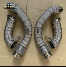 Stainless Stell Downpipe For 2018-2021  BMW M5, M8 F90 F91  F92  F93  S63 picture
