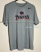 Nike Dri-FIT The Nike Tee Whitworth Pirates Gray Short Sleeve T-Shirt L picture