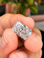 1 Ct Radiant Lab Grown CVD Diamond Natural D Color Excellent Cut VVS1 Certified picture