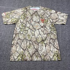 Badlands Shirt Mens Medium Algus Crew Camo Base Layer Short Sleeve Hunt Hunting picture
