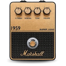 Marshall 1959 Vintage Overdrive and Crunch Effects Pedal Black and Gold picture