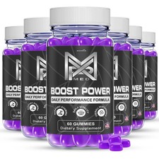 (6 Pack) Boost Power Men's Health Support Dietary Supplement Male Gummies picture