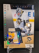 2026-27 Upper Deck Artifacts Marc-Andre Fleury Shutout Stubs 7/10 picture