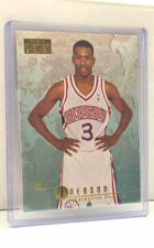 SkyBox 1996-97 Skybox Premium Allen Iverson Rookie Base #85 76ers picture