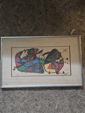 Joan Miró Framed Art Print - Numbered 540/1000 AUTHENTICTED picture
