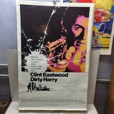DIRTY HARRY 1971 Original One-Sheet Movie Poster Clint Eastwood 27