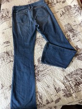 Gap 1969 Curvy Flare Jeans Size 30/10L Blue Denim picture
