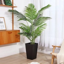 Colourtree Artificial Areca Palm Plant Fake Palm Tree with Real Touch Leaves picture