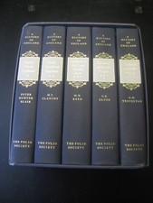 FOLIO SOCIETY A HISTORY OF ENGLAND 5 VOL. BOX SET  VG/NN picture