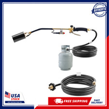 KFFKFF Propane Torch Weed Burner 1800000 BTU 10 ft Hose Auto Igniter picture