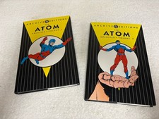DC Archives The Atom Volume 1 And 2 Hard Cover Very Nice picture