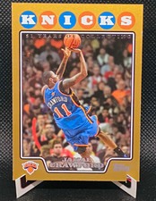 2008-09 Topps Jamal Crawford #101 New York Knicks Serial Numbered /2008 EX picture