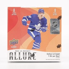 2022/23 UPPER DECK ALLURE HOCKEY HOBBY BOX picture