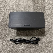 Sonos Play:3 Gen 1 Black Wireless WiFi Network Smart Home Speaker Tested  picture