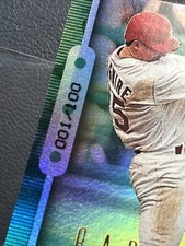 Mark McGwire Hr #7 Upper Deck Radiance 001/100  1999 finite B54a picture