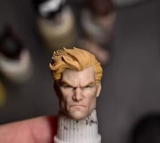 1/12 Painted Arthur Curry Head Carving Model Toys Fit Mcfarlane Figure picture