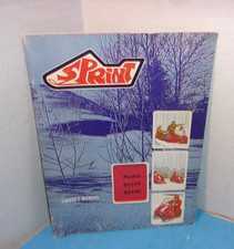 1970's Vintage BOLENS SPRINT SNOWMOBILE MODEL 80399 80440 OWNERS MANUAL picture