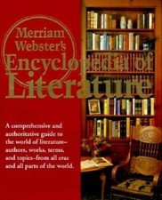 Merriam-Webster's Encyclopedia of Literature - Hardcover - GOOD picture