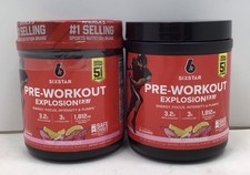 2X SIXSTAR PRE-WORKOUT EXPLOSION PINK LEMONADE 30 SERVINGS EACH EXP 01/2027+ picture