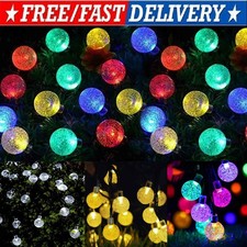 50 LED Solar String Lights Patio Party Yard Garden Wedding Waterproof Outdoor picture