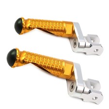 MPRO 1 inch Riser Gold Front Foot Pegs For CBR1000RR Fireblade 08-13 14 15 picture