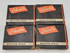 Vintage Columbia Carbon Register Roll Semi Blue 2 ply 6 7/8