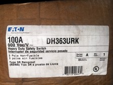 Eaton DH363URK Heavy Duty Safety Switch picture