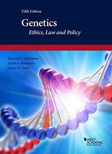 Genetics: Ethics, Law - Paperback, by Mehlman Maxwell; Rothstein - Acceptable picture