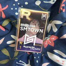 Taemin SuperM SUPER STAR SM TOWN Lenticular Magnet SSM Event Prize VERY RARE picture