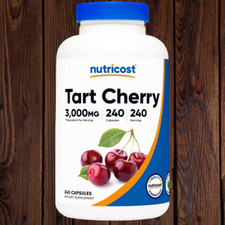 Nutricost Tart Cherry Extract 3000mg Equivalent, 240 Vegetarian Capsules picture