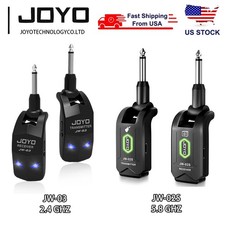 JOYO 5.8GHz Wireless Guitar System Transmitter Receiver 4 Channels Rechargeable picture