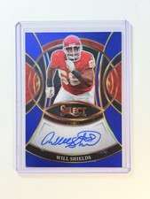 2025 Panini Select - Signatures Will Shields #SP-WSS Blue Prizm /149 (AU) picture