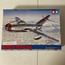 Tamiya MiG 15 bis 1/48 Scale - New Open Box - Extra Resin Cockpit Set Included picture