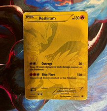 Reshiram 114/113 Legendary Treasures Secret Rare Full Art Holo English 2013 picture