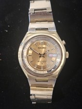RARE Vintage Seiko Bell-matic 17j Automatic Alarm Wristwatch WORKS 4006-6049 picture