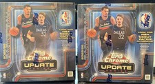 2025-2026 Topps Chrome Basketball Update Mega Boxes Seal - Lot of  2 picture