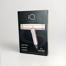 GA.MA Gama Professional iQ3 Perfetto Pink Hair Dryer w Diffuser & Nozzles NIB picture