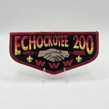 Echockotee Lodge 200 North Florida Council - Red Border - OA026 picture