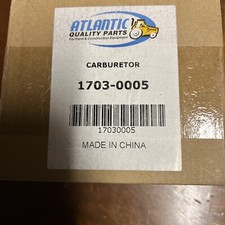 Atlantic Quality Parts 1703-0005 Carburetor, Updraft, Gasoline picture