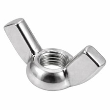 BULK BOX M6-1.00 Type A Wing Nuts A2 Stainless 2000pcs picture