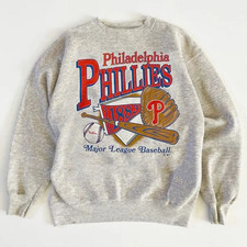 Vintage Philadelphia Phillies 90s MLB Crewneck Sweatshirt picture