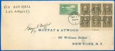 5/6/1925 USS LOS ANGELES Airship Flown Cover, PUERTO RICO to NY, *RARE* (SK) picture