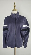 NWT DKNY Sport Women’s Colorblock Full Zip Track Jacket Multicolor Size M  picture