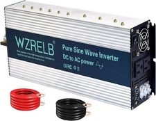 4000W Pure Sine Wave Inverter 24V to 120V Power Converter Car Truck Camp Home RV picture