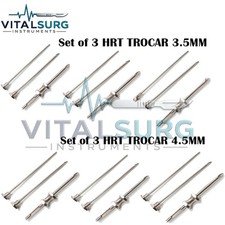 6 Sets of HRT TROCAR 3.5mm And 4.5mm Cannula & Obturator picture