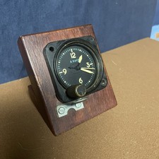 VTG. WWII Longines-Wittnauer US Navy Aircraft 8 Day Clock Swiss Elgin ? READ picture