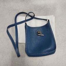 HERMES Vespa TPM blue Shoulder Bag AUTHENTIC picture