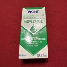 1 - Visine Allergy Eye Relief Multi-Action Redness Reliever Drops Discontinued  picture