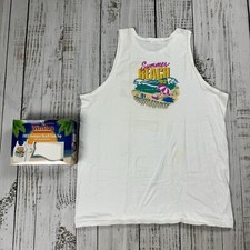 VINTAGE NIB 1992 WINSTON SELECT CIGARETTE TANK SHIRT XL USA SUMMER BEACH '92 NOS picture