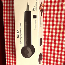 Laifen SE High-Speed Hair Dryer Electric, Dark Gray, 1 Nozzle Attachment picture